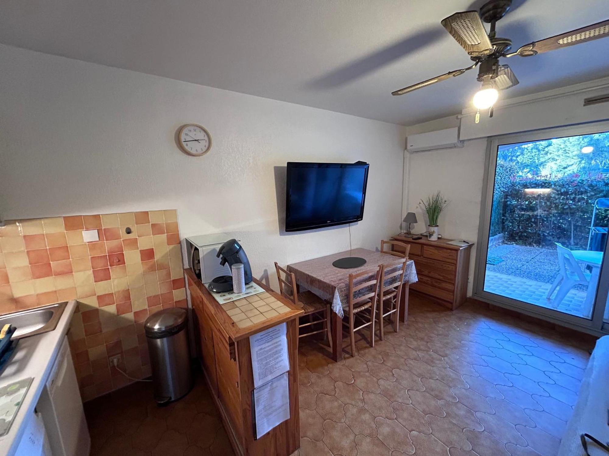 Studio Climatise Avec Jardin Et Plage A 250M 생 망드리에 쉬르 메르 외부 사진